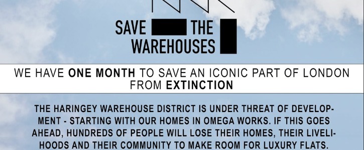 Save The Warehouses 38 Degrees